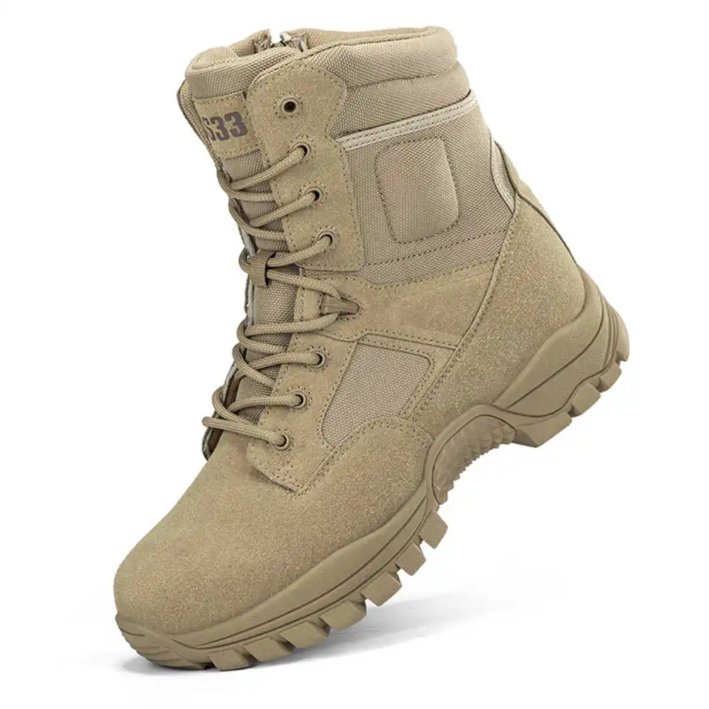 Unique Tech Accessories Gifts - Nonslip Genuine Leather Hiking Boots Designer