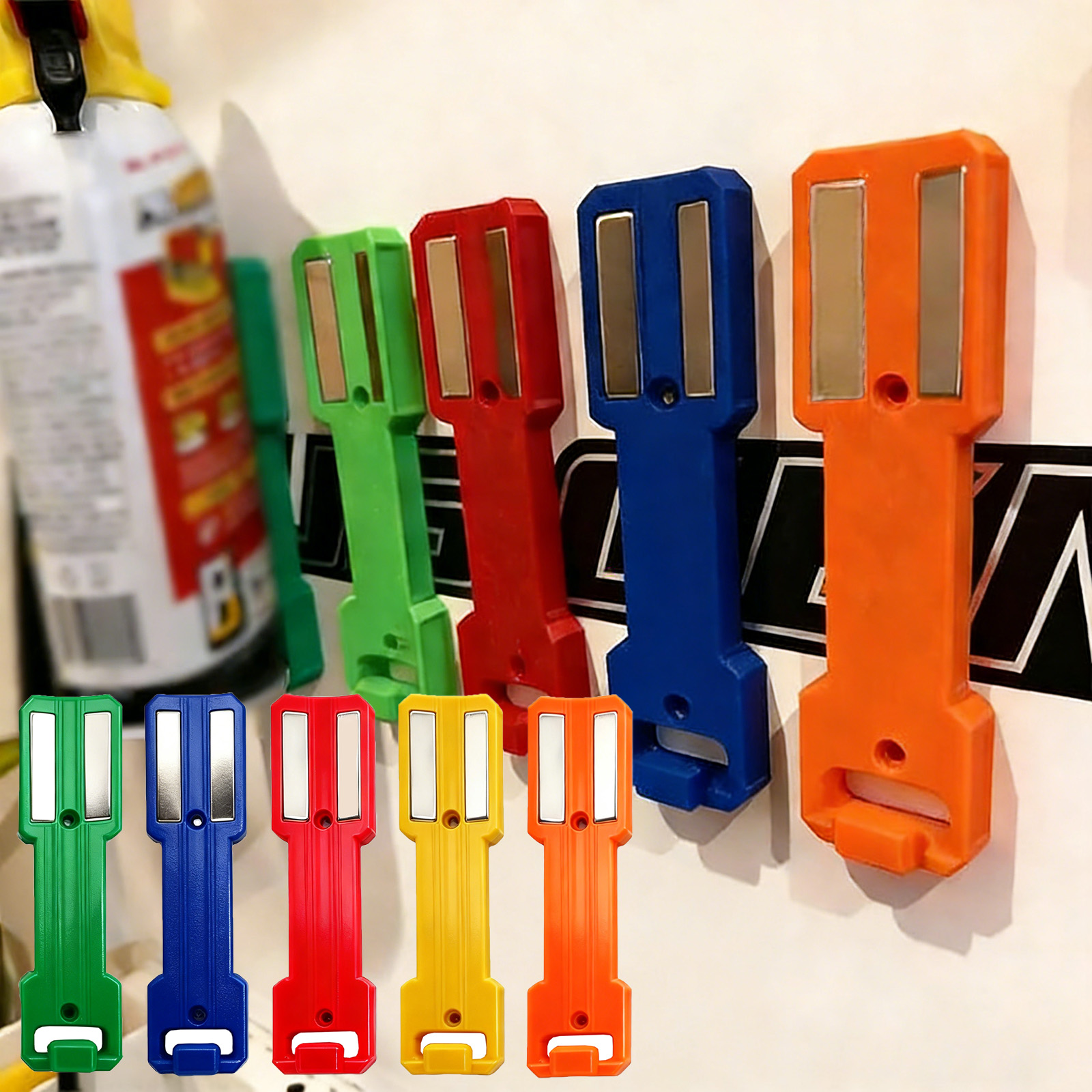 Tech Accessories Holder - 3D Magnetic Aerosol Can Holder Spray