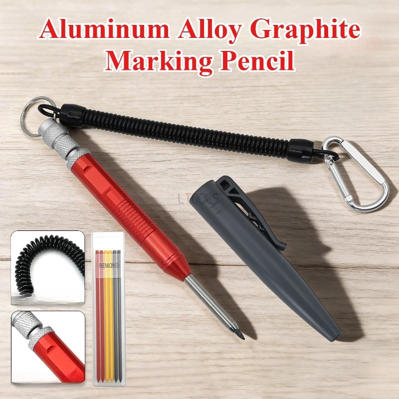 Tech Accessories Holder - Graphite Marking Pencil with Lock Buckle