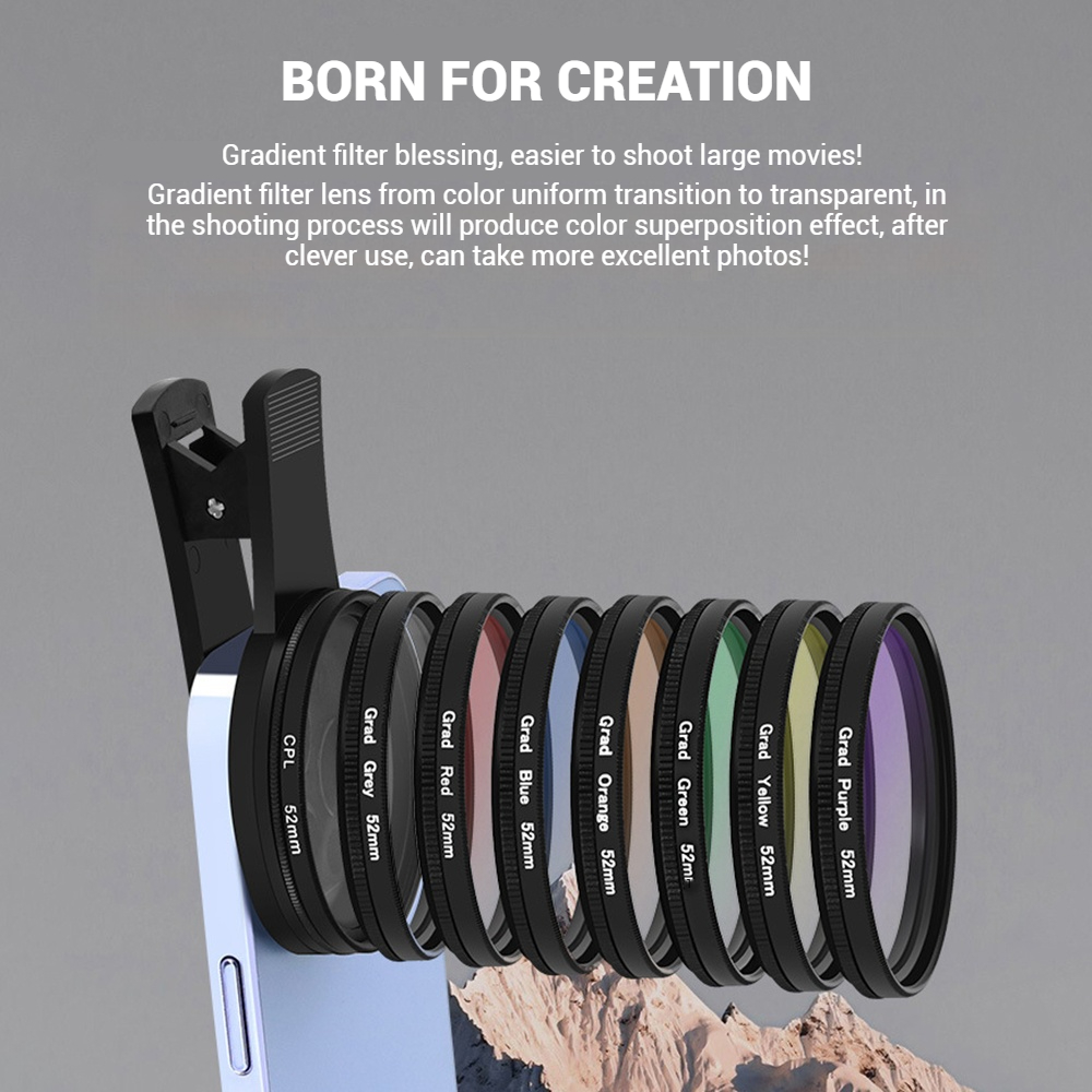 52MM Mobile Phone Lens Univers - đánh giá và giá Mobile Tech Accessories