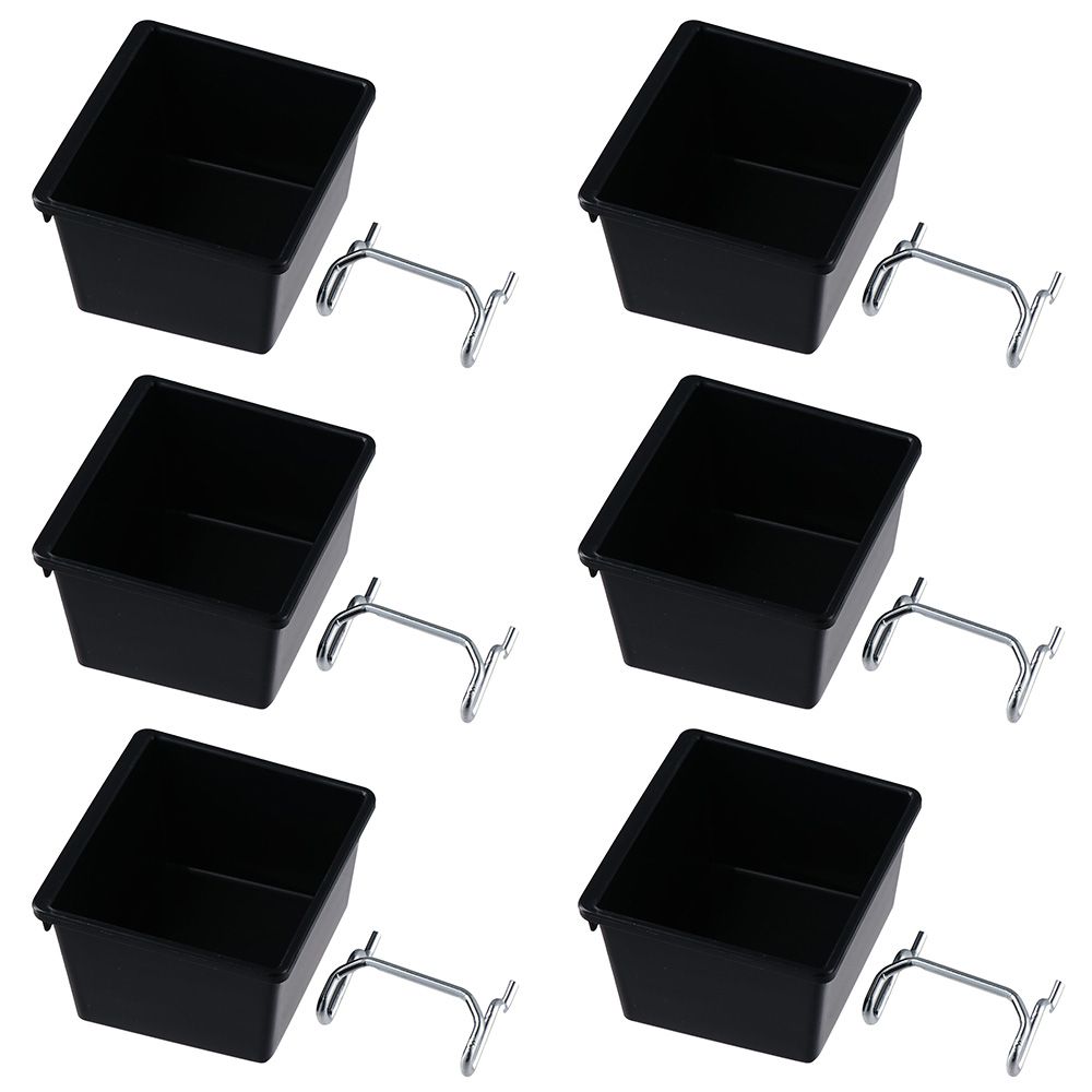 1/6 Sets Pegboard Bins with Ho - đánh giá và giá Tech Accessories Holder