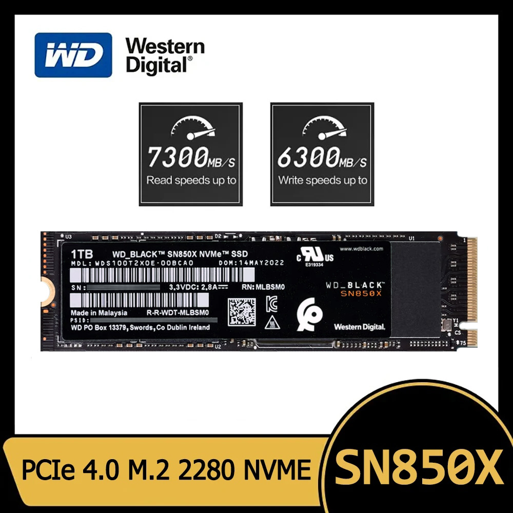 Western Digital WD SN850X SSD  - đánh giá và giá Samsung Ssd Evo 870