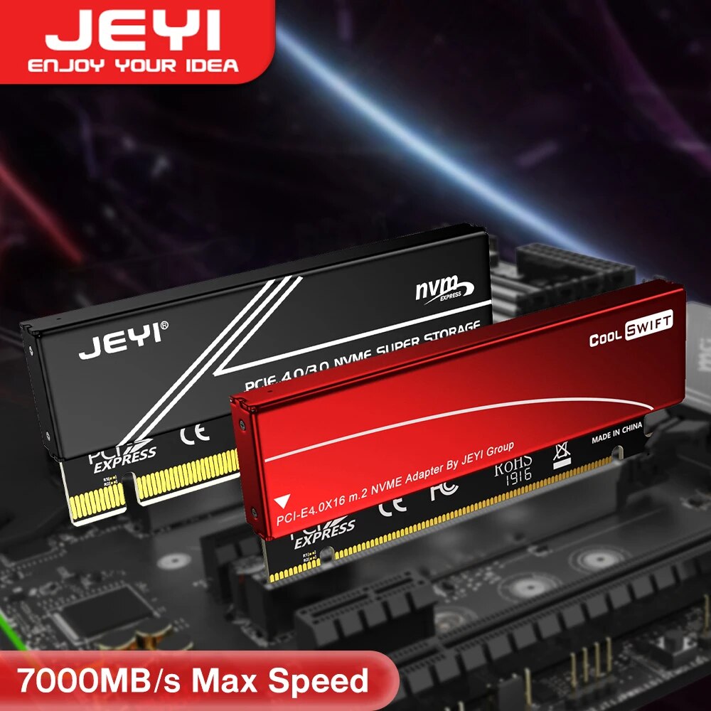 JEYI M.2 NVME To PCIE 4.0 X16  - đánh giá và giá Samsung Ssd 990 Pro