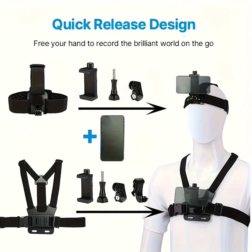 Mobile Phone Head Chest Strap  - đánh giá và giá Mobile Tech Accessories