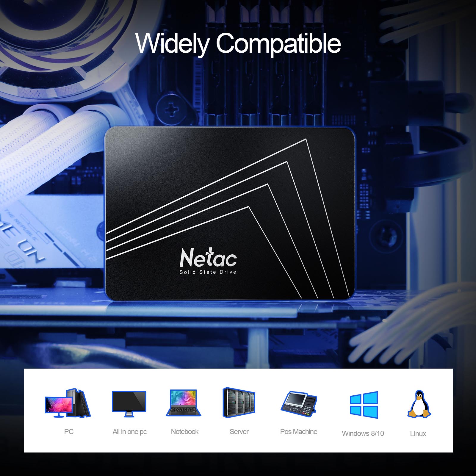 Netac SATA SSD Hard Drive 128G - đánh giá và giá Samsung Ssd Evo 870